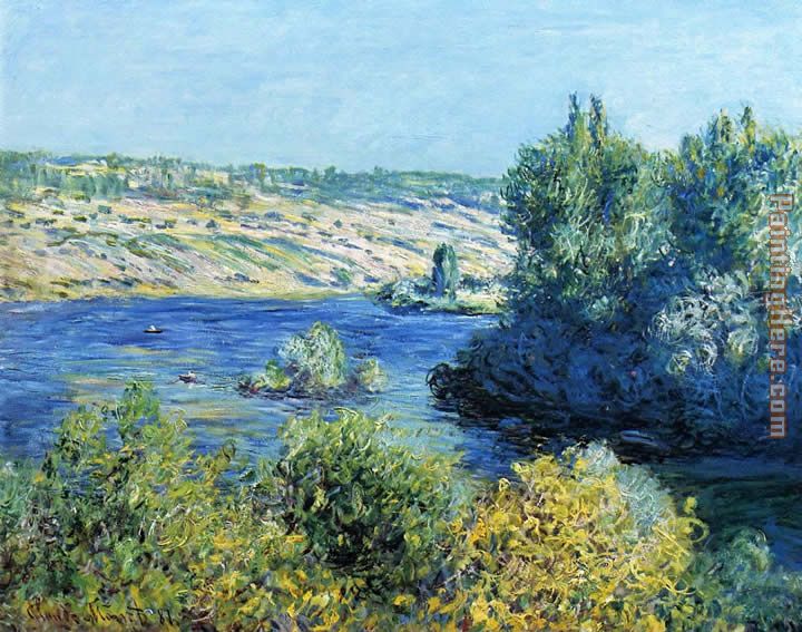 The Seine at Vetheuil 4 painting - Claude Monet The Seine at Vetheuil 4 art painting
